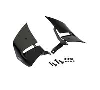 Puig 22445N Alette D12 Racing che massimizzano aerodinamica, stabilità e controllo senza forature, con design a doppia ala e produzione di qualità omologata TÜV, Nero