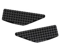 Puig 22547N Protezione Serbatoio Pro 2 in poliuretano trasparente con design discreto, grip ottimizzato, alta resistenza ai raggi UV, protezione antigraffio e facile installazione, Nero