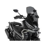 Puig 22576F Cupolino V-Tech Line Touring in metacrilato 4 mm aerodinamico 130 mm più alto profilo angolare canalizzazione dell’aria e alta resistenza UV, Fumé Scuro.