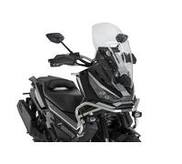 Puig 22576W Cupolino V-Tech Line Touring in metacrilato 4 mm aerodinamico 130 mm più alto profilo angolare canalizzazione dell’aria e alta resistenza UV, Trasparente.