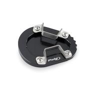 Puig 22643N Estensione Cavalletto Laterale alluminio lavorato CNC, Nero