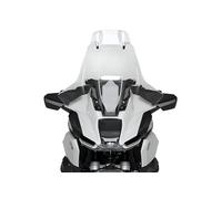 Puig 22646W Cupolino Touring Con Visiera visiera regolabile, Trasparente