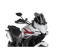 Puig 22688F Cupolino Sport aerodinamico in PMMA con design compatto e profilo arrotondato per migliorare estetica e controllo nella guida urbana e off-road, Fumé scuro