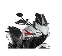 Puig 22688N Cupolino Sport aerodinamico in PMMA con design compatto e profilo arrotondato per migliorare estetica e controllo nella guida urbana e off-road, Nero