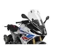 Puig 22862W Cupolino Touring Con Visiera visiera regolabile, Trasparente