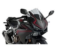 Puig 3613H Cupolino Z-Racing aerodinamico e sportivo in acrilico da 3 mm con doppia altezza e canalizzazioni laterali che migliorano protezione e stabilità, Fumé