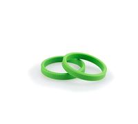 Puig 3667V Set di Anelli in Gomma Verde