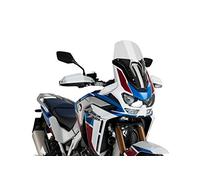 Puig 3820W Cupolino Sport compatto e aerodinamico in acrilico ad alto impatto con profilo arrotondato e design sportivo che migliora protezione e visibilità, Trasparente