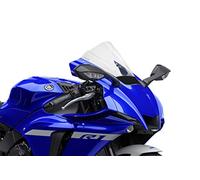 Puig 3826W Cupolino Z-Racing aerodinamico e Sportivo in Acrilico da 3 mm con Doppia Altezza e canalizzazioni Laterali Che migliorano Protezione e stabilità, Trasparente