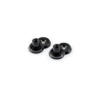 Puig 3838N Kit Adattatori per Riposizionamento Poggiapiedi Regolabili da 20mm Nero