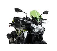 Puig 3841V Naked New Generation Touring Touring e aerodinamico in Acrilico da 3 mm con Presa d’Aria Centrale Che migliora la Protezione e Riduce Le turbolenze, Verde