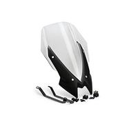 Puig 3865W Naked New Generation Touring Touring e aerodinamico in Acrilico da 3 mm con Presa d’Aria Centrale Che migliora la Protezione e Riduce Le turbolenze, Trasparente