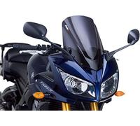 Puig 4061F Cupolino Racing e aerodinamico in acrilico da 3 mm con doppia altezza che migliora la protezione del casco e la stabilità ad alta velocità, Fumé Scuro