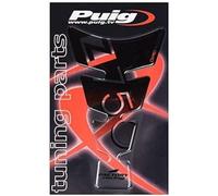 Puig 4328N Protezioni serbatoio adesive trasparenti con tecnologia antiscivolo e alta resistenza a urti graffi e raggi UV, Nero