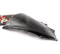 Puig 4365C Cupolino Racing e aerodinamico in acrilico da 3 mm con doppia altezza che migliora la protezione del casco e la stabilità ad alta velocità, Carbonio