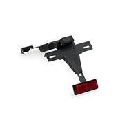 Puig 4529N Supporti Portatarga supporto portatarga in acciaio e poliammide con inclinazione regolabile, sistema di fissaggio sicuro e design sportivo, Nero