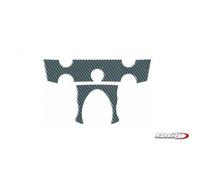 Puig 4572 C - Paraschiena per gambo Yamaha FZ6 Fazer S2 07 - 10, Nero