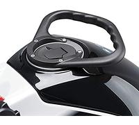 Puig 4615N Accessori di sicurezza per bloccare la moto durante il parcheggio evitando spostamenti su superfici inclinate con design resistente e durevole, Nero