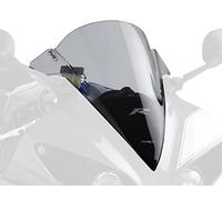 Puig 4935H Cupolino Z-Racing aerodinamico e sportivo in acrilico da 3 mm con doppia altezza e canalizzazioni laterali che migliorano protezione e stabilità, Fumé
