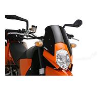 Puig 5053T da parabrezza per KTM 950 Supermotard/R 2005-2008/950 SuperEnduro 2006-2009, arancione, media