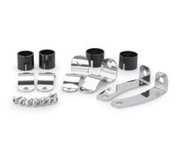Puig 5554I Parabrezza Per Moto Custom protezione aggiuntiva, Acciaio Inox