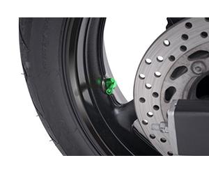 Puig 5591V Valvole Diametro Bordo Foro 11mm, Verde