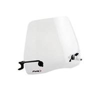 Puig 5874W Carenabrise Trafic e Urban parabrezza aerodinamico urbano in policarbonato da 3 mm con profilo arrotondato e protezione dal vento per la guida quotidiana, Trasparente