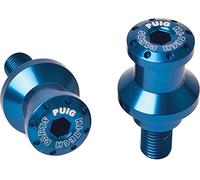 Puig 5922A Diaboli forcellone in alluminio lavorato e anodizzato con guida per cavalletto per sollevamento sicuro e protezione del gruppo, Blu