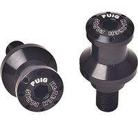Puig 5924N Diaboli forcellone in alluminio lavorato e anodizzato con guida per cavalletto per sollevamento sicuro e protezione del gruppo, Nero