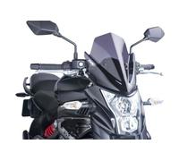 Puig 5997F - Parabrezza di nuova generazione ER6n 12-13 trasparente/grigio scuro fumo