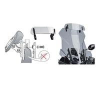 PUIG 6320W Visiera Clip-On - 250mm - Trasparente