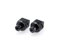 Puig Adattatore Set Pedane Passeggeri per Kawasaki Er-6F 06'-16', Kawasaki Er-6N 05'-16', Kawasaki Ninja 400 18', Nero
