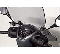 Puig 6436H City Touring parabrezza per scooter con maggiore protezione contro il vento e le condizioni urbane più impegnative, Fumé