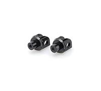Puig Adattatore Set Pedane Pilota per a Kawasaki ER-6F 06-16', Kawasaki ER-6N 05'-16', Kawasaki Ninja 250R 08'-12', Nero