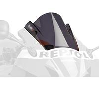 Puig 6478F Cupolino Z-Racing aerodinamico e sportivo in acrilico da 3 mm con doppia altezza e canali laterali che migliorano protezione e stabilità, Fumé Scuro