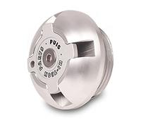 Puig 6780P Tappo olio carter Hi-Tech argento in alluminio leggero con design sicuro ed estetica migliorata per motociclette compatibili