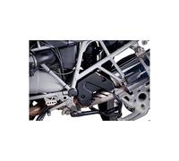 Puig 6802J deflettori posteriori in ABS per protezione contro gli schizzi e miglioramento estetico della zona posteriore della moto, Nero Opaco
