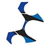 Puig 6910 un albero di schermo per Yamaha XJ6/S 09 Blu