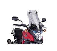 Puig 6992H Cupolino Touring Con Visiera visiera regolabile, Fumé