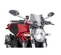 Puig Carenabris New Generation Sport Ducati Monster 1200/1200 R/1200 S/797/821 Windshield Grigio