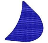 Puig 7336 a pellicola reggisella, colore: blu
