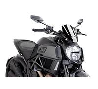 PUIG CUPOLINO NAKED N.G. SPORT REGOLABILE PER DUCATI DIAVEL 14-18 NERO