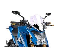 Puig 7653W Naked New Generation Sport sportiva e aerodinamica in acrilico da 3 mm con design rialzato che migliora la protezione e mantiene un’ampia visibilità, Trasparente