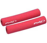 Puig 7778R Set Maniglie Antivibranti in Schiuma Termica, Rosso
