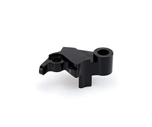 Puig 7830N Adattatore leva lavorato in alluminio Ergal 7075 anodizzato per sistema di leva con regolazione precisa e alta resistenza meccanica, Nero