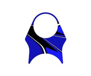 Puig 9078A - Protezioni per reggisella, protezione resistente, blu