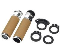Puig 9190P Manopole presa antiscivolo, Argento