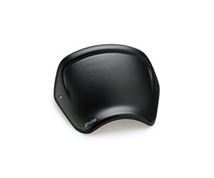 Puig 9229C Piastra Frontale Alu Protezione aggiuntiva, Carbonio