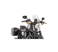 PUIG Cupolino Naked N.G. Touring 9283W Trasparente per Harley Davidson Sportster Superlow 2011-2020