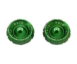 Puig 9420V Contrappesi Manubrio Thruster specifico per modello, Verde